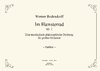 Bodendorff, Werner: "Im Hamsterrad" op. 1 for large orchestra
