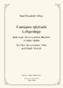 Albes, Karl-Friedrich: Cantiques spirituels para coro, mezzo-sopr., oboe, órgano (puntaje del coro)