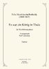 Mendelssohn Bartholdy, Felix: „Es war ein König in Thule“ aus op. 90 für Blechbläserquintett