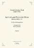 Bach, Johann Sebastian: Sei Lob und Preis mit Ehren – Motet BWV 231 for Brass Quintet