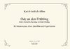 Albes, Karl-Friedrich: Ode an den Frühling für Chor, Mezzosopran, Flöte, Orgel (Partitur)