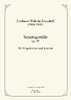 Kranzhoff, Ferdinand Wilhelm: Sonntagsstille op. 55 für Singstimme und Klavier