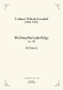 Kranzhoff, Ferdinand Wilhelm: Weihnachtsliederfolge op. 58 für Klavier