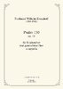 Kranzhoff, Ferdinand Wilhelm: Psalm 150 op. 15 for boys' choir and mixed choir