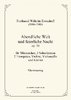 Kranzhoff, Ferdinand Wilhelm: Abendliche Welt und feierliche Nacht op. 70 (Klavierauszug)